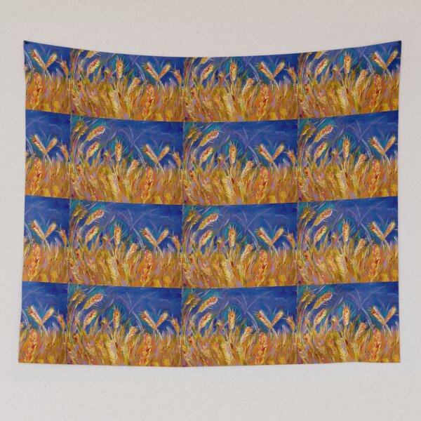Item preview, Golden Harvest (cropped detail) designed and sold by TraceyMackieArt.