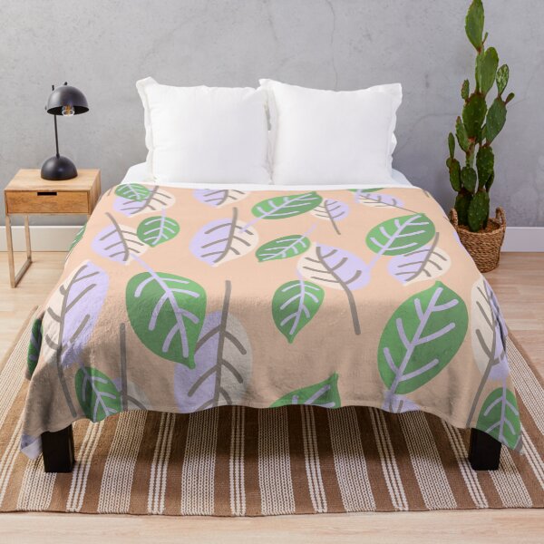Item preview, Pink Pastel Leaf Pattern designed and sold by ShopofWonder.