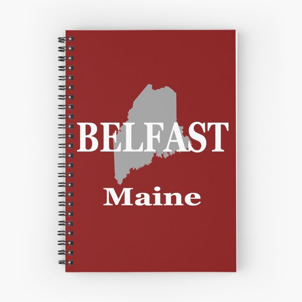 Item preview, Belfast Maine State City and Town Pride  designed and sold by KWJphotoart.