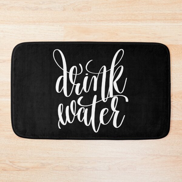 Item preview, Drink Water Hand Drawn Typography Inspirational Quotes designed and sold by ProjectX23.