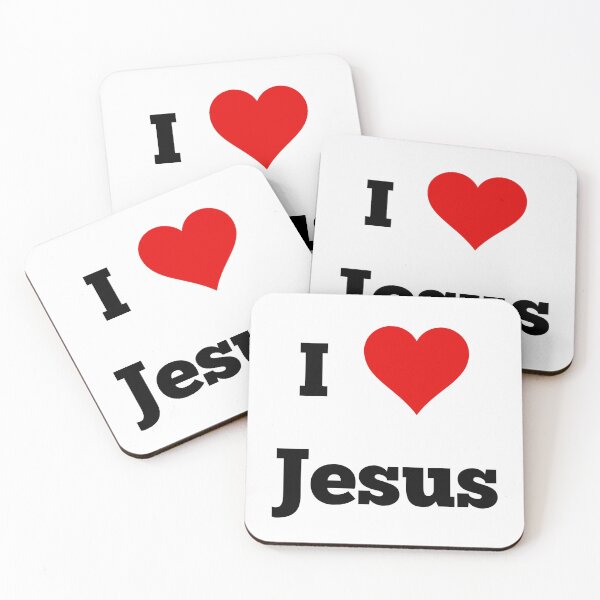 Item preview, I Love Jesus Christian Religious designed and sold by SwagHut.