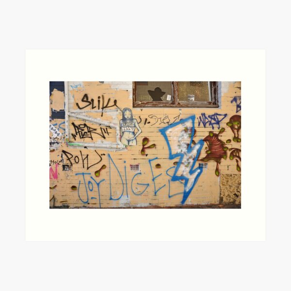 Urban statements Art Print