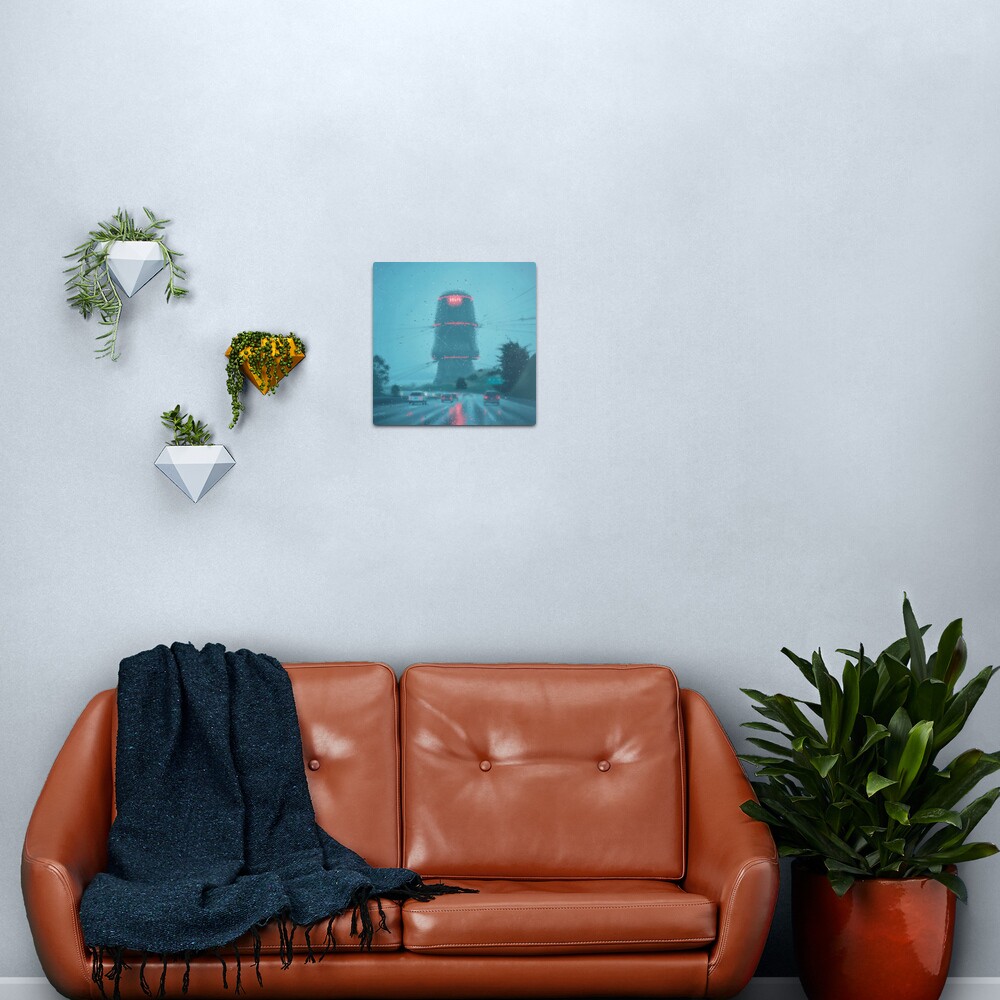 The Electric State / Raindrops Metal Print
