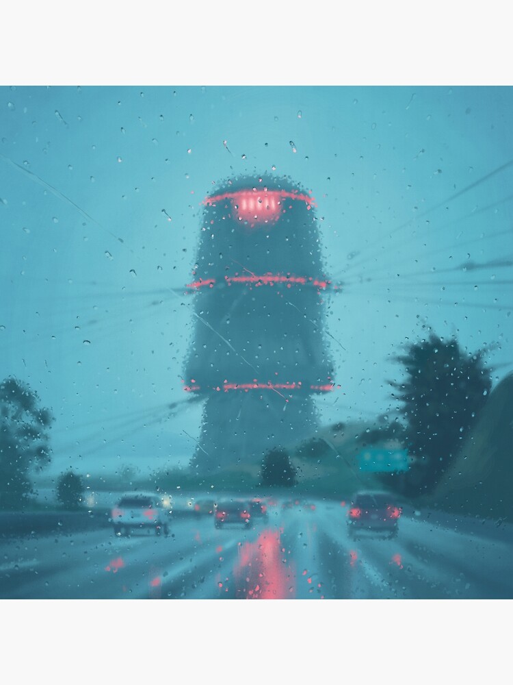 The Electric State / Raindrops by simonstalenhag