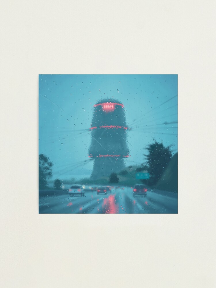 Alternate view of The Electric State / Raindrops Photographic Print