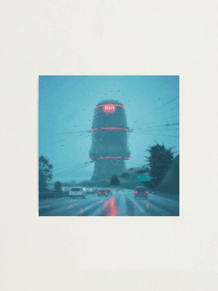 Alternate view of The Electric State / Raindrops Photographic Print