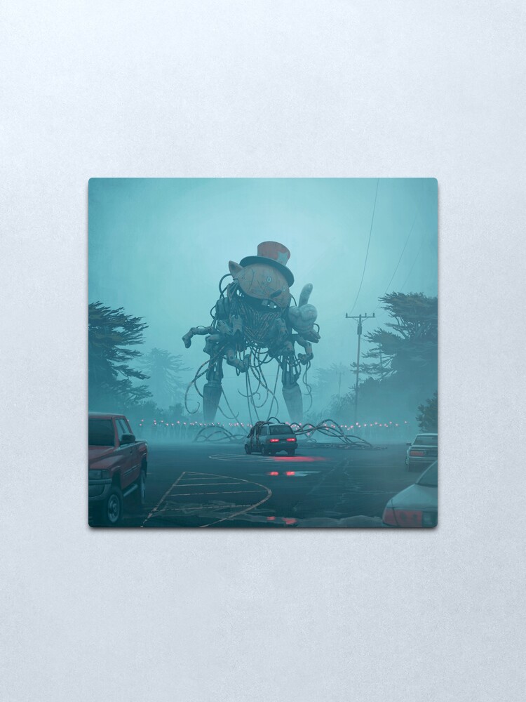 Alternate view of Conception Metal Print