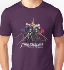 Fire Emblem™: Three Houses - House Leaders & Byleth (Male + Female) Slim Fit T-Shirt