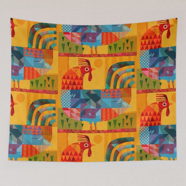 Item preview, Patchwork Rooster! designed and sold by gklucas.