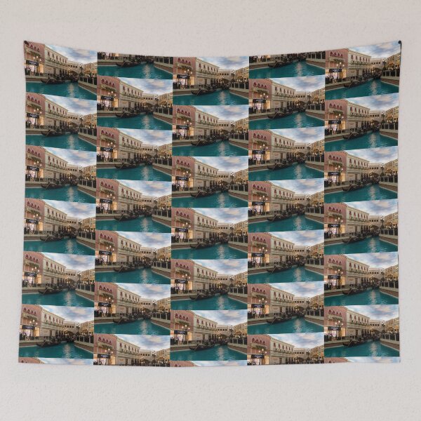 Item preview, It is Not Venice - Gondoliers on the Blue Canal designed and sold by Georgia Mizuleva.