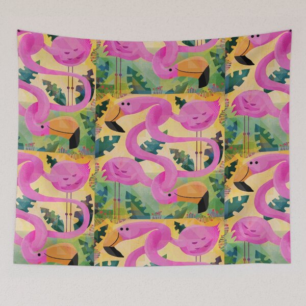 Item preview, Flamingos! designed and sold by gklucas.