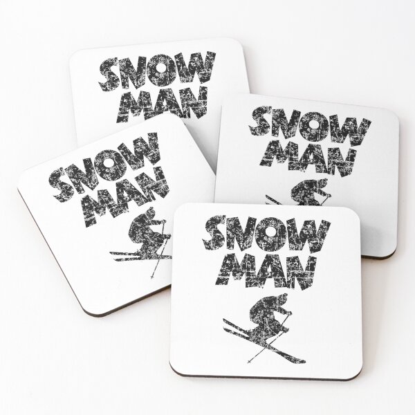 Item preview, Kopie von Snow Man (Vintage White) Ski Skier Design designed and sold by theshirtshops.