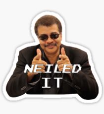 Neiled It Sticker