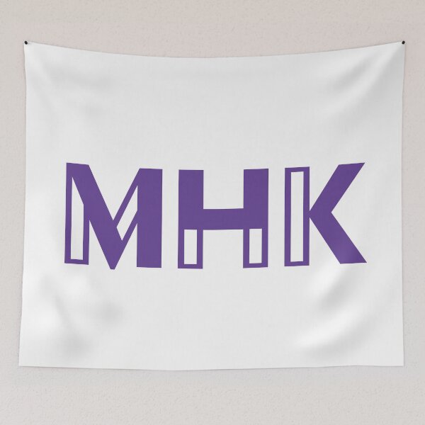 Item preview, Manhattan, Kansas "MHK" - Purple Pride Sticker designed and sold by chriskirchner.