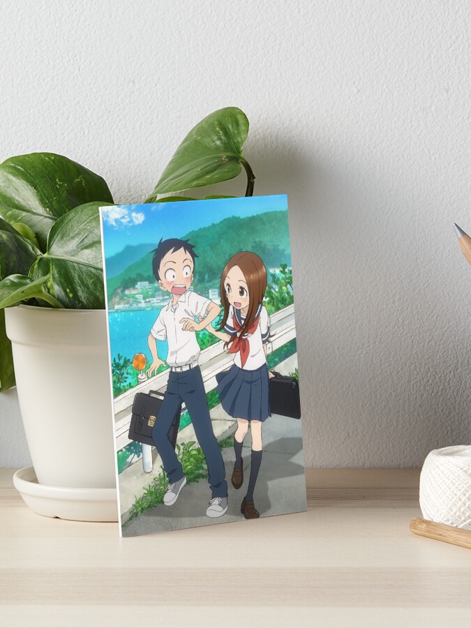 Karakai Jouzu no Takagi-san - Nishikata and Takagi Art Board