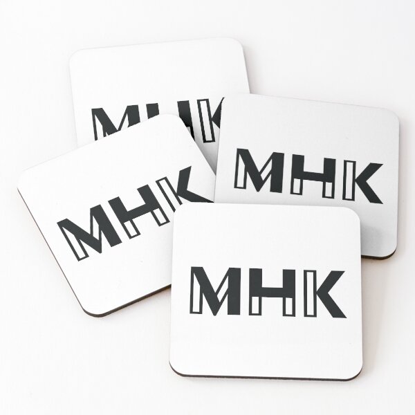 Item preview, Manhattan, Kansas "MHK" - Black Sticker designed and sold by chriskirchner.