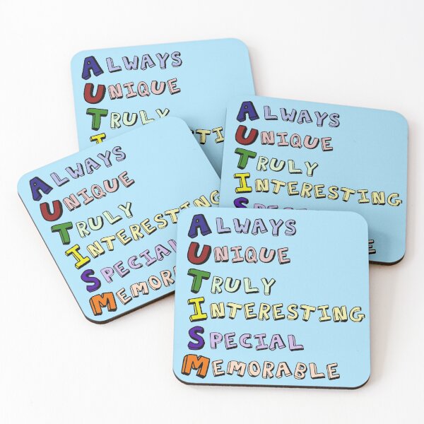 Artikelvorschau, Stolzes Autismus Akrostichon Geschenk entworfen und verkauft von Epic Love Designs.
