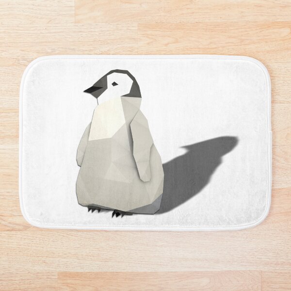Item preview, Low Poly Baby Penguin - Standalone designed and sold by howmanytriangle.
