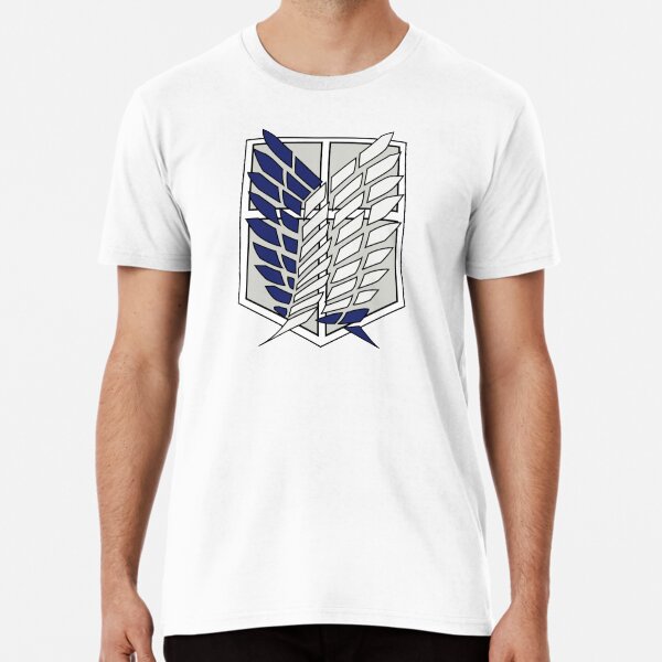 Attaque des Titans Shingeki no Kyojin SNK Logo T-shirt premium