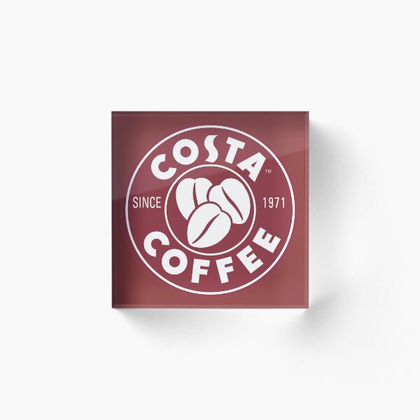 Costa Coffee Acrylic Block