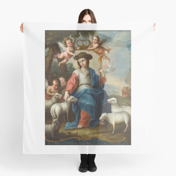 Vista previa del artículo con la obra «Miguel Cabrera - La Divina Pastora», diseñado y vendido por vakashop.