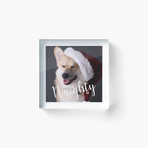 Item preview, Naughty list Christmas Corgi designed and sold by HoldJoanneDownx.