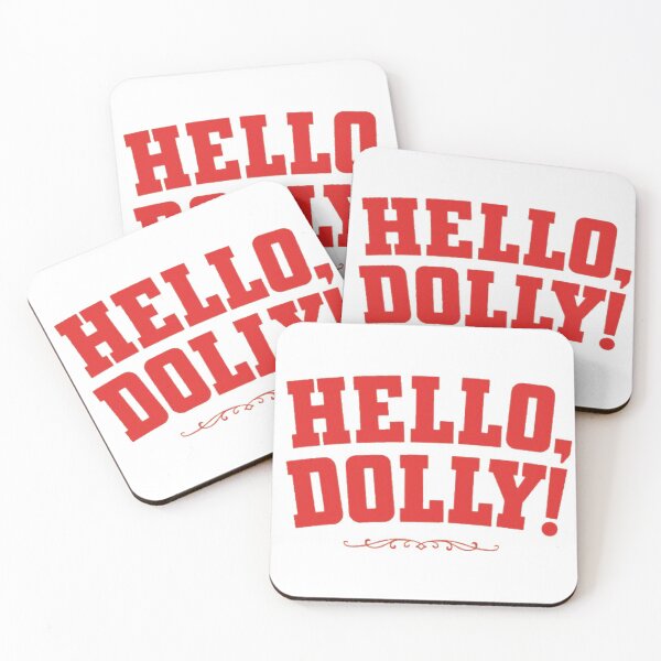 Item preview, Hello, Dolly! Logo - Red designed and sold by CarolineStorey.