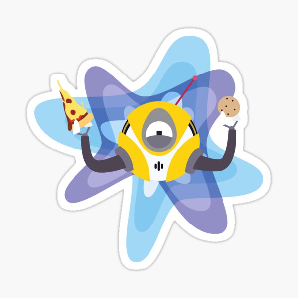 Embrace the KVN! Final Space Sticker