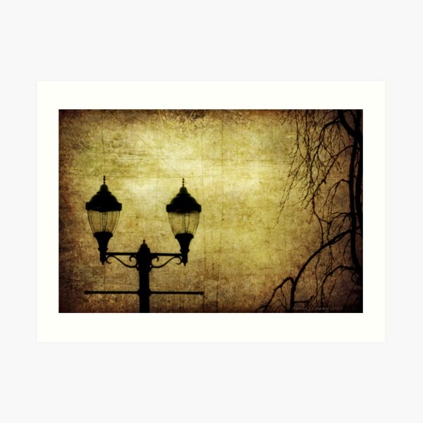 Street Lanterns Art Print