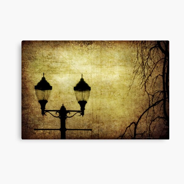 Street Lanterns Canvas Print