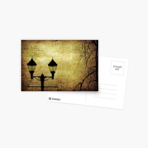 Street Lanterns Postcard