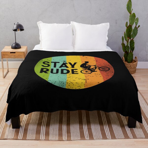 Item preview, Stay Rude! Outdoor Bike Downhill Trail Mountains Mountain Bike designed and sold by VollNiceDesign.