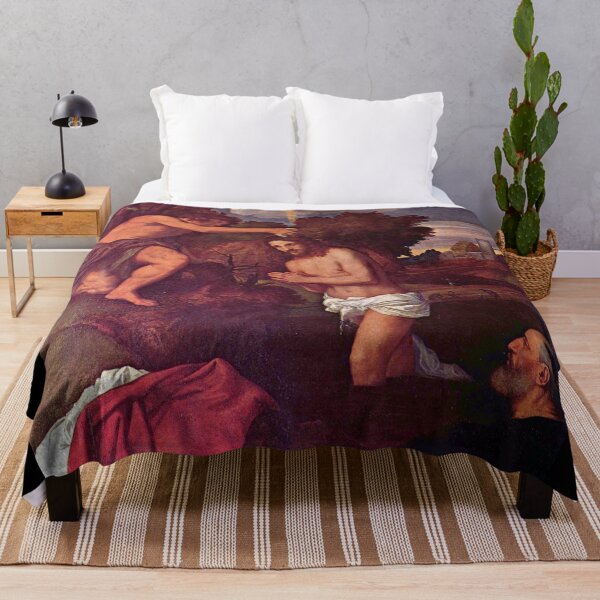 Item preview, Baptism of Christ - Titian - c1512 designed and sold by CrankyOldDude.