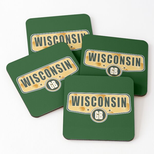 Item preview, Wisconsin Wide Emblem W/GB Circle designed and sold by bobthesportsguy.