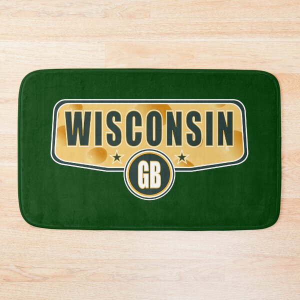 Item preview, Wisconsin Wide Emblem W/GB Circle designed and sold by bobthesportsguy.