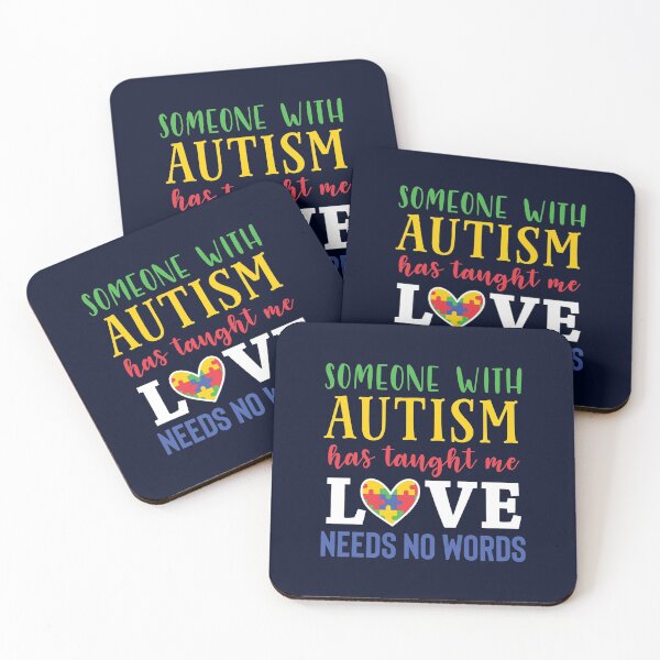 Item preview, Someone With Autism Has Taught me Love Needs No Words designed and sold by madtoyman.