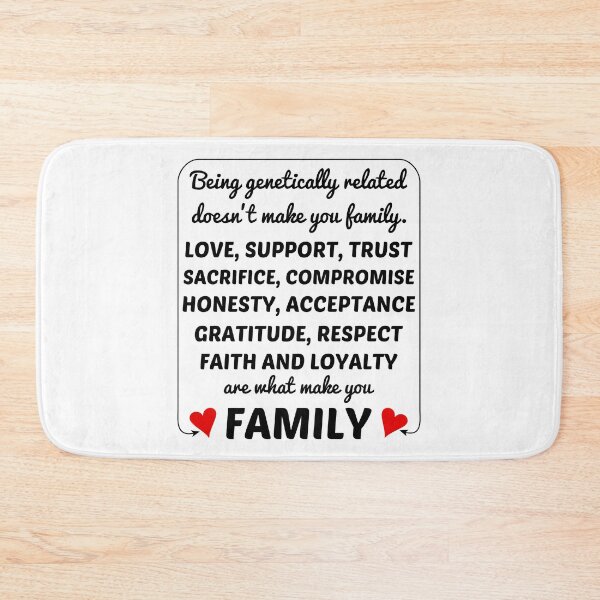 Item preview, Family Is Not Blood designed and sold by 4wordsmovement.