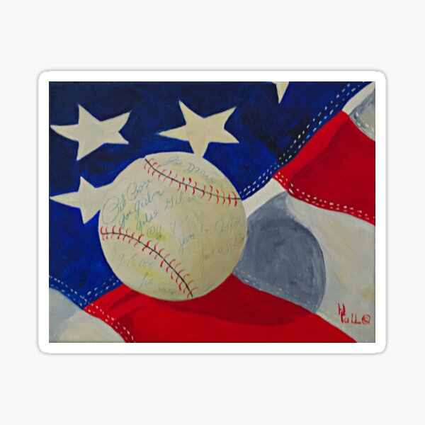 American Pastime Sticker