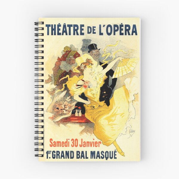 Item preview, Paris Opera France THEATRE DE L' OPERA Paris Art Nouveau Poster by Jules Cheret designed and sold by retroposters.