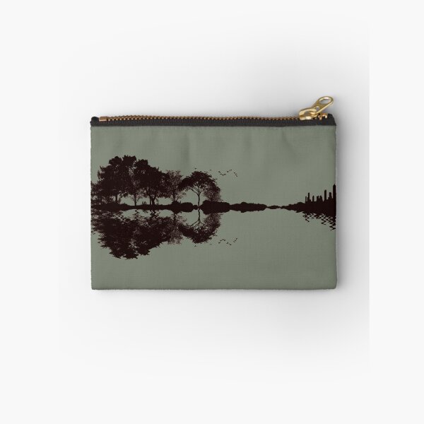 Item preview, Guitar art by trees and their reflection designed and sold by mstfcntrk.