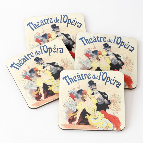 Item preview, Theatre de L 'Opera Belle Epoque Paris Opera Advertisement Vintage Jules Cheret designed and sold by retroposters.