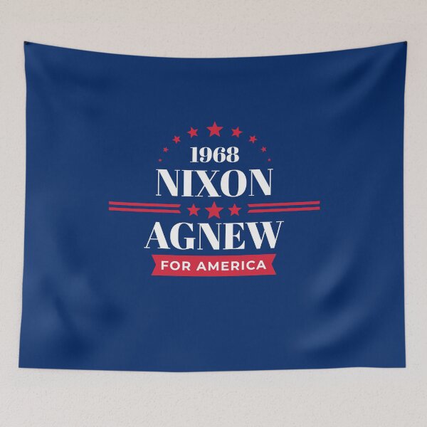 Item preview, Richard Nixon Shirt 1968 Nixon Agnew Campaign  designed and sold by The Junto Shop.