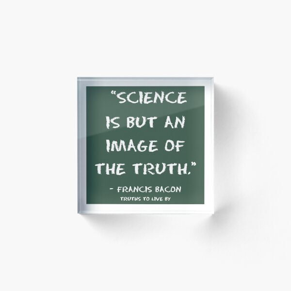 Item preview, Science is but an image of the truth designed and sold by Truthstoliveby.