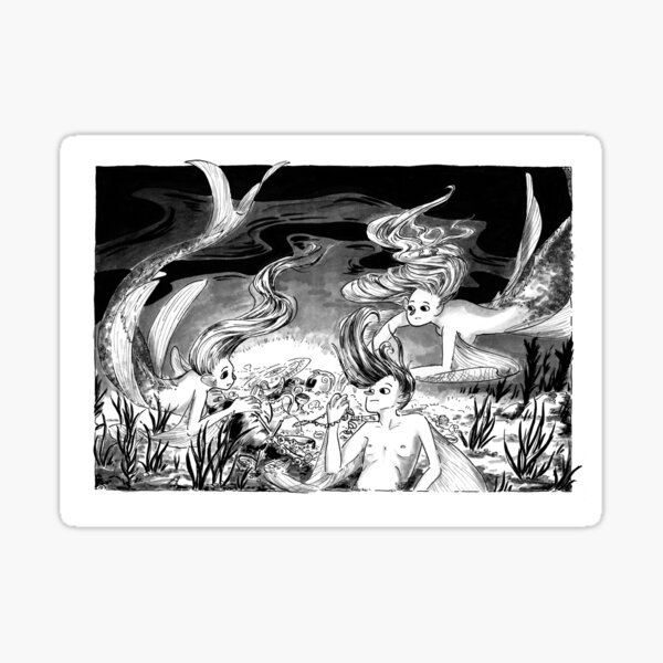 Meermenschen Sticker