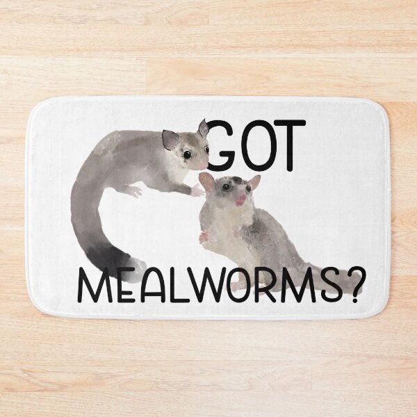 Item preview, Sugar Gliders- Pair Got MealWorms? designed and sold by LordGraceArt.