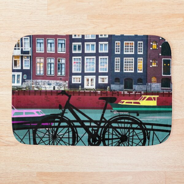 Item preview, BICYCLE RIDING; In Amsterdam Holland Print designed and sold by posterbobs.