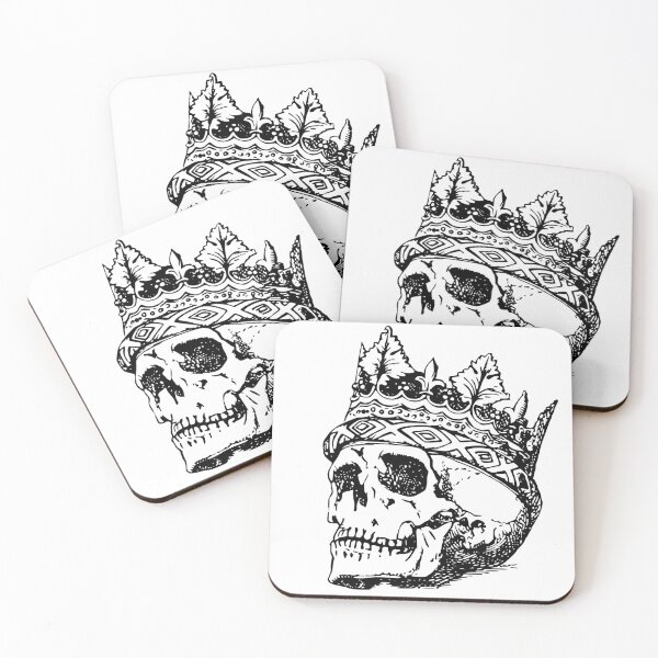 Item preview, king skull designed and sold by vineart.