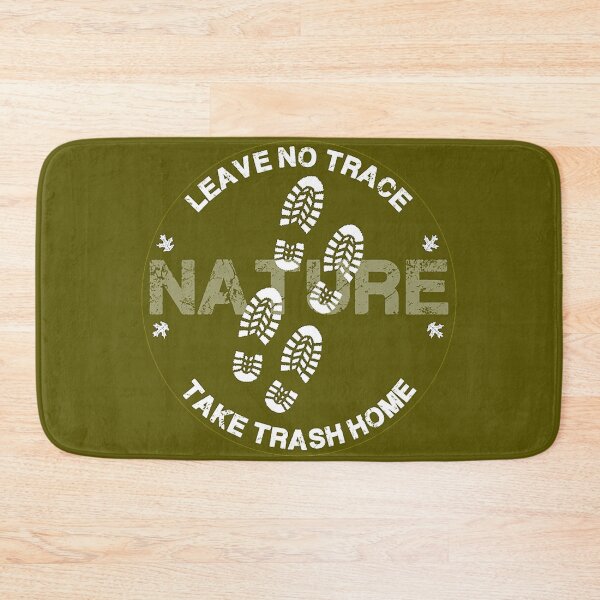 Item preview, Leave No Trace t shirt - Ecology t shirt - Wile Nature t-shirt - Off Grid - Trekking - Wild Walking - Forest Walks designed and sold by happygiftideas.