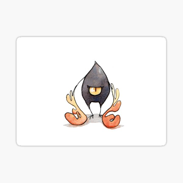 Lumi orange Sticker
