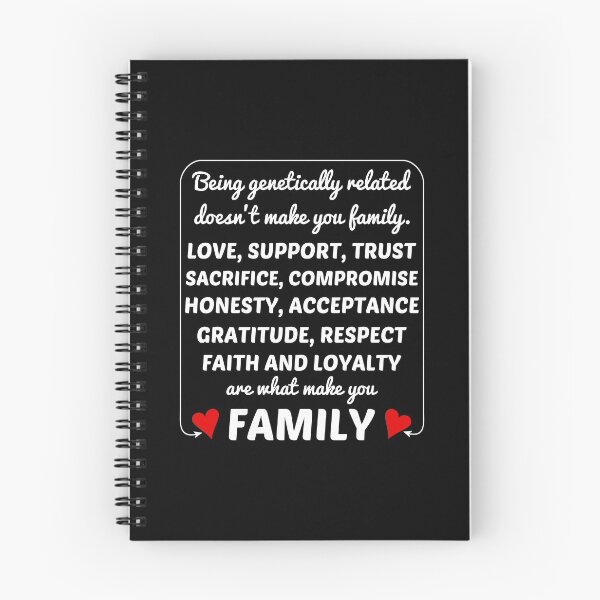 Item preview, Family Is Not Blood - Black designed and sold by 4wordsmovement.